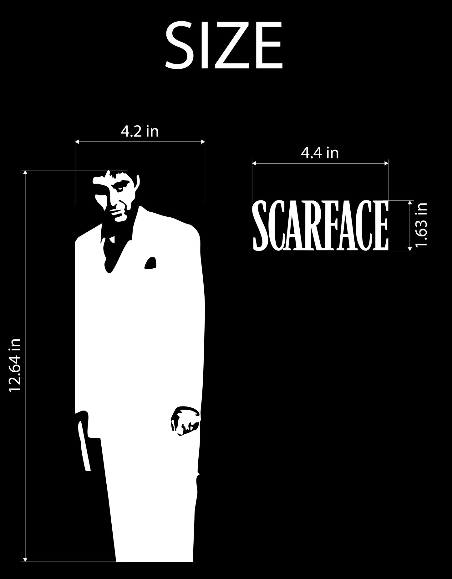 Scarface Decal