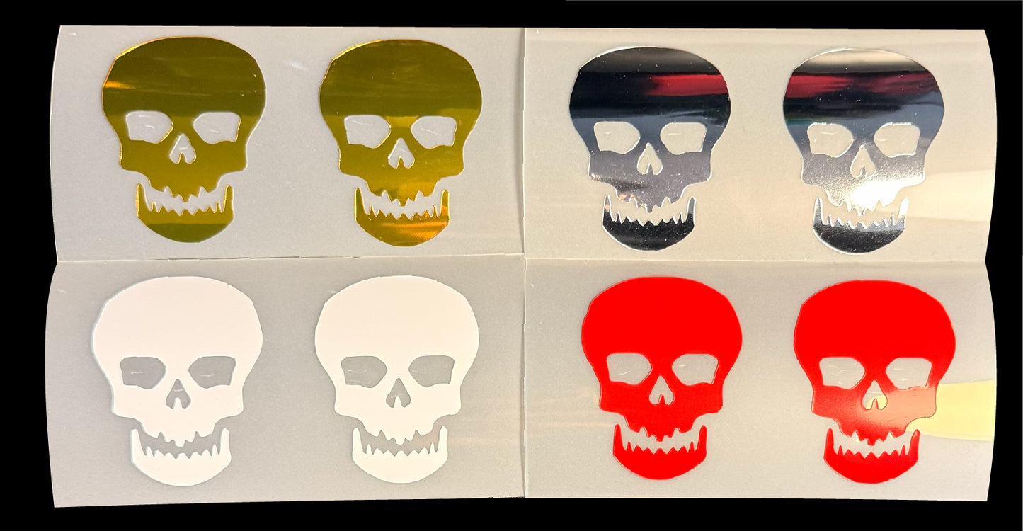Skull Fret Decals