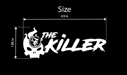 The Killer Pickguard Decal