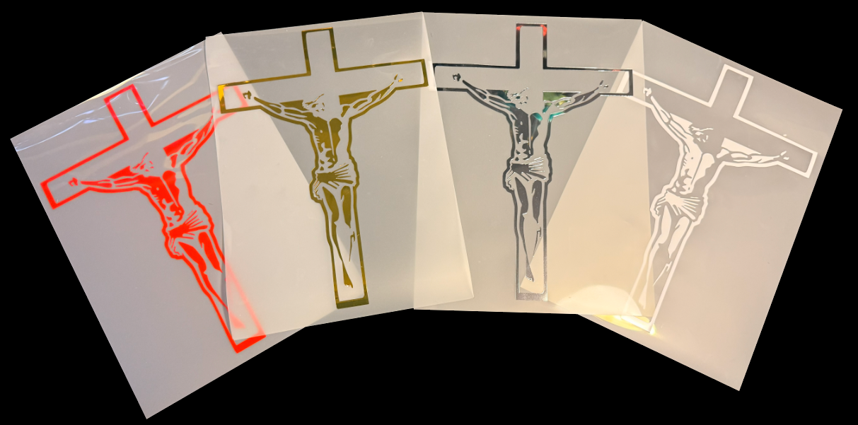 Jesus Cross Decal