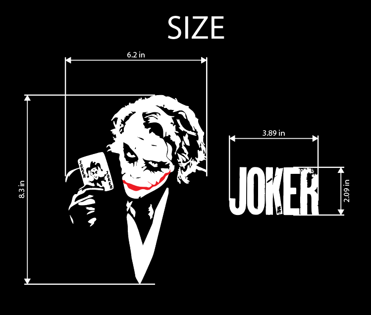 Joker Decal