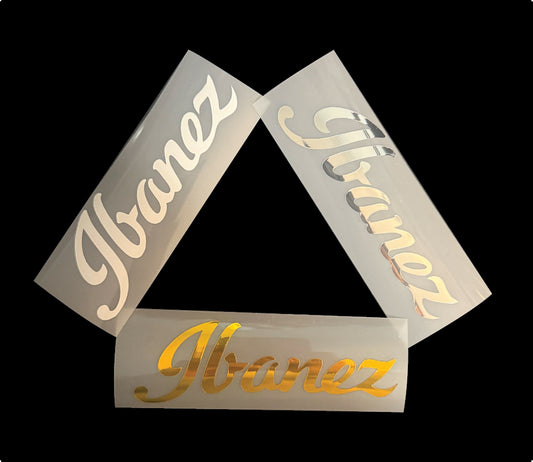 Ibanez Pickguard Decal