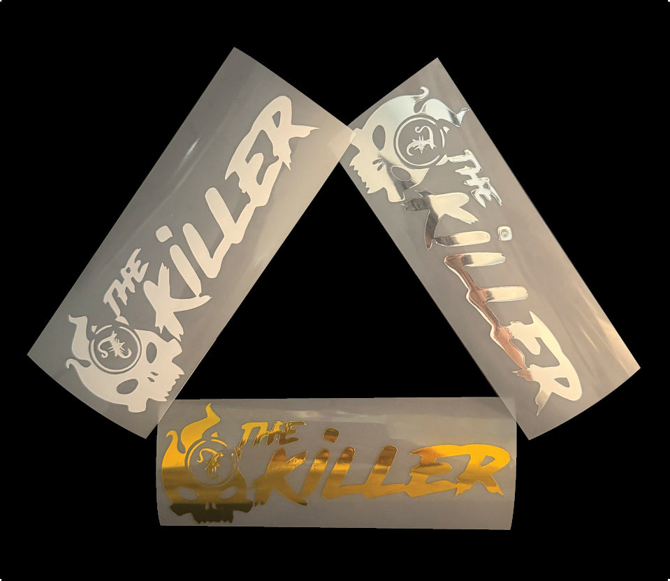 The Killer Pickguard Decal