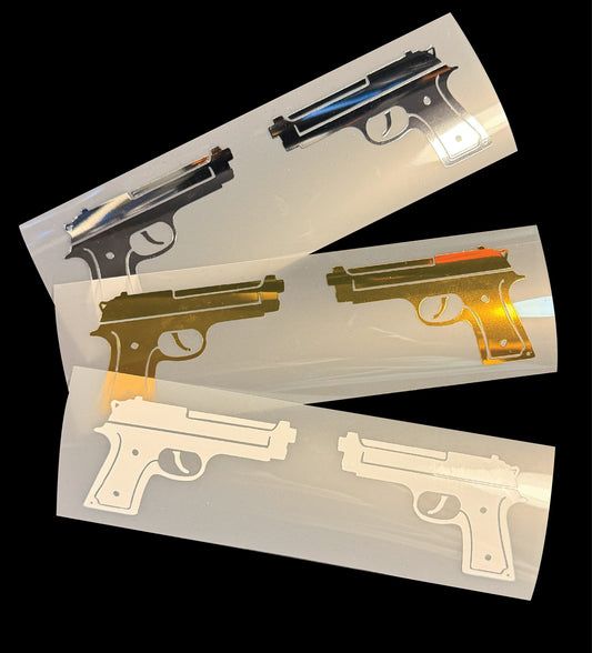 Pistol Fret Decals